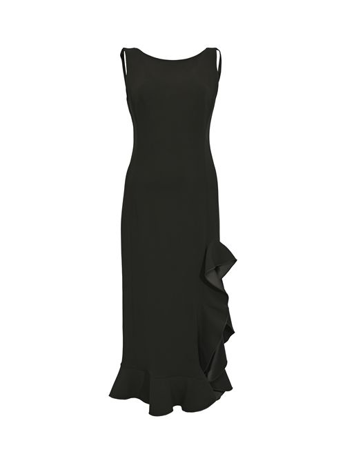 Abito Flipper in viscosa con volant PINKO | 105781 A2Q2Z99